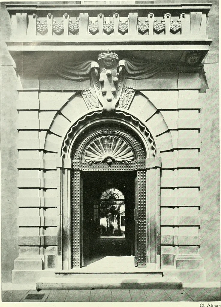An illustration from L'architecture italienne au XVIe siècle, 1900, leaf 195