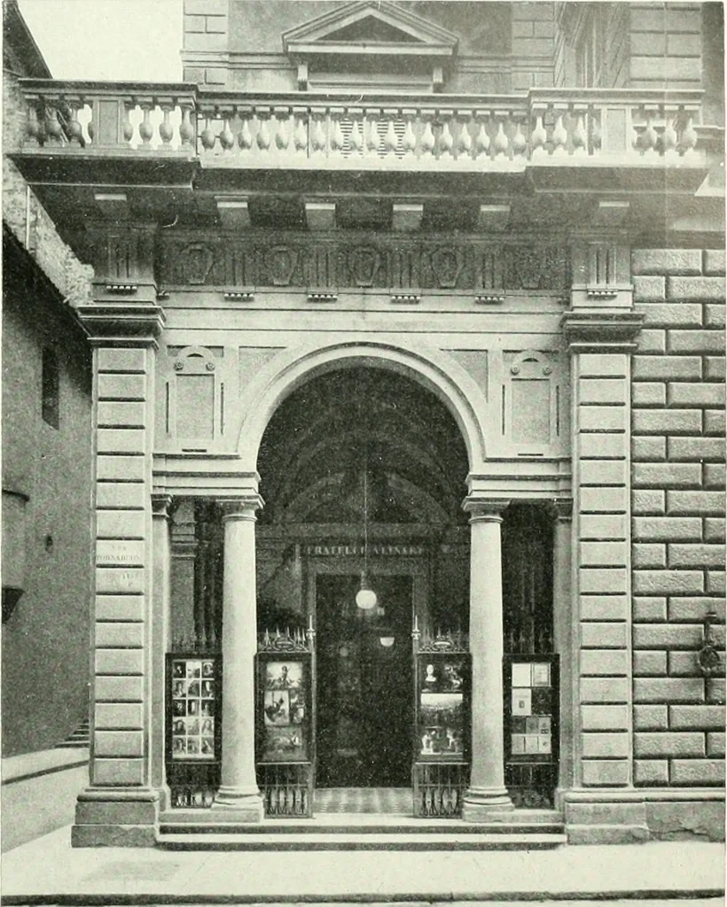An illustration from L'architecture italienne au XVIe siècle, 1900, leaf 197