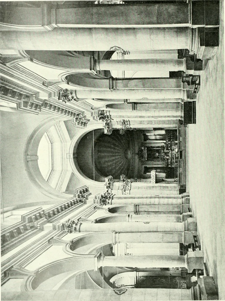 An illustration from L'architecture italienne au XVIe siècle, 1900, leaf 199