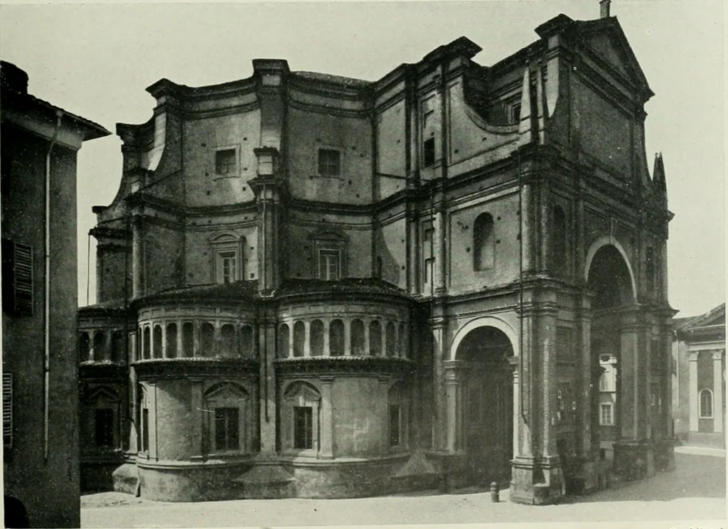 An illustration from L'architecture italienne au XVIe siècle, 1900, leaf 202
