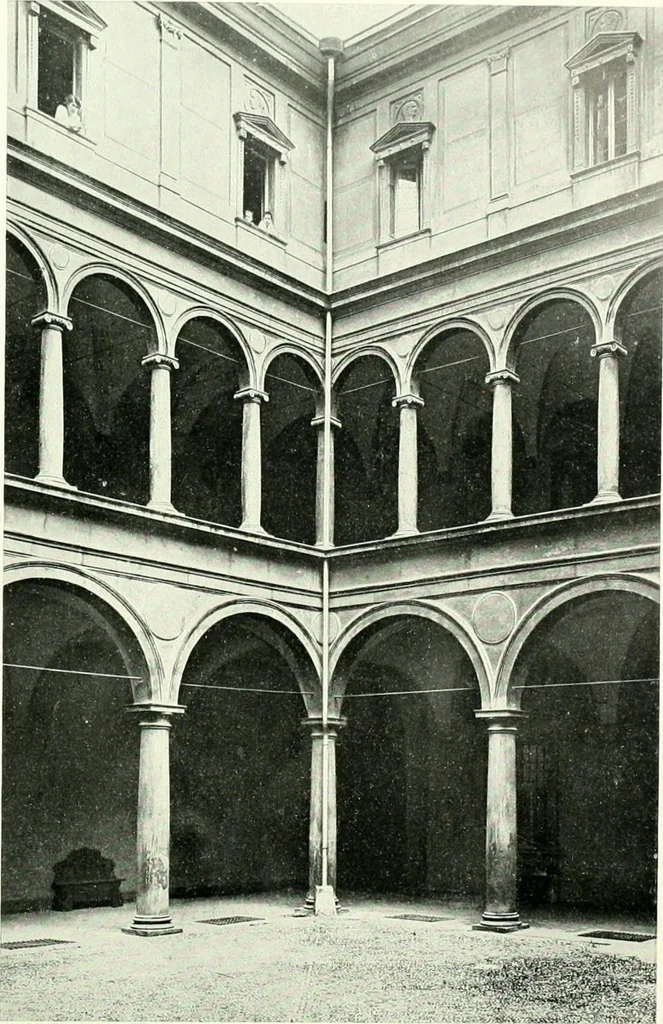 An illustration from L'architecture italienne au XVIe siècle, 1900, leaf 205