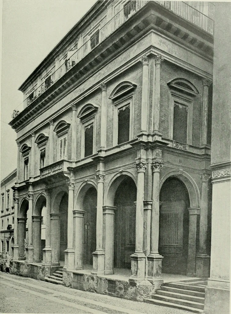 An illustration from L'architecture italienne au XVIe siècle, 1900, leaf 206