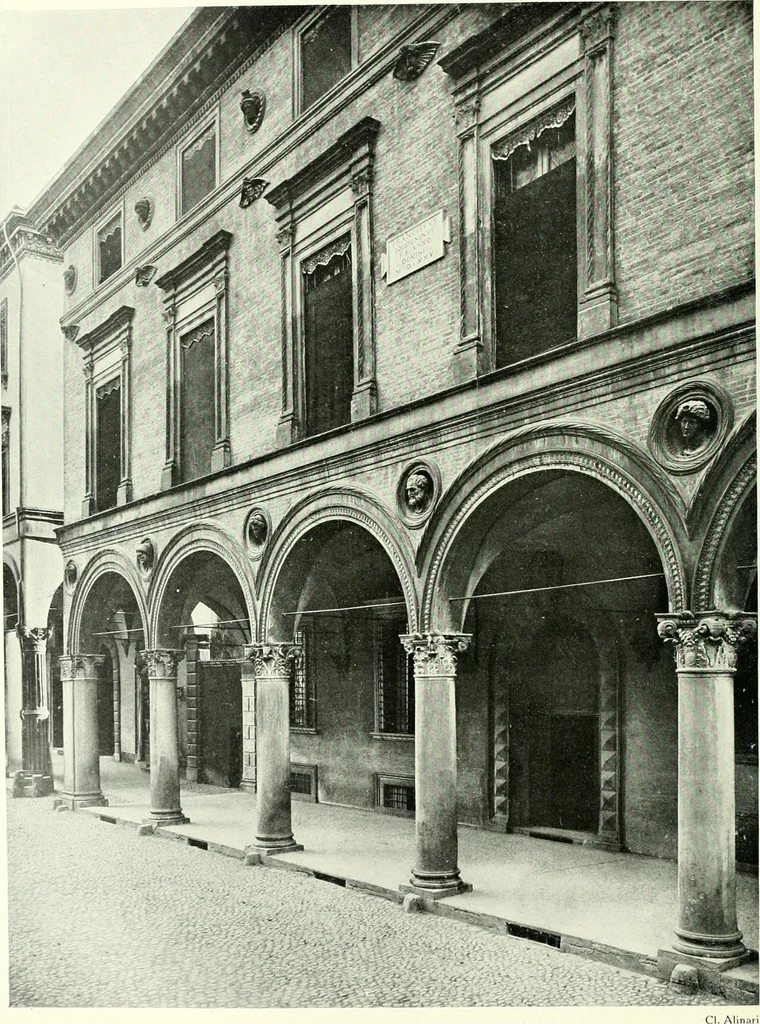 An illustration from L'architecture italienne au XVIe siècle, 1900, leaf 207