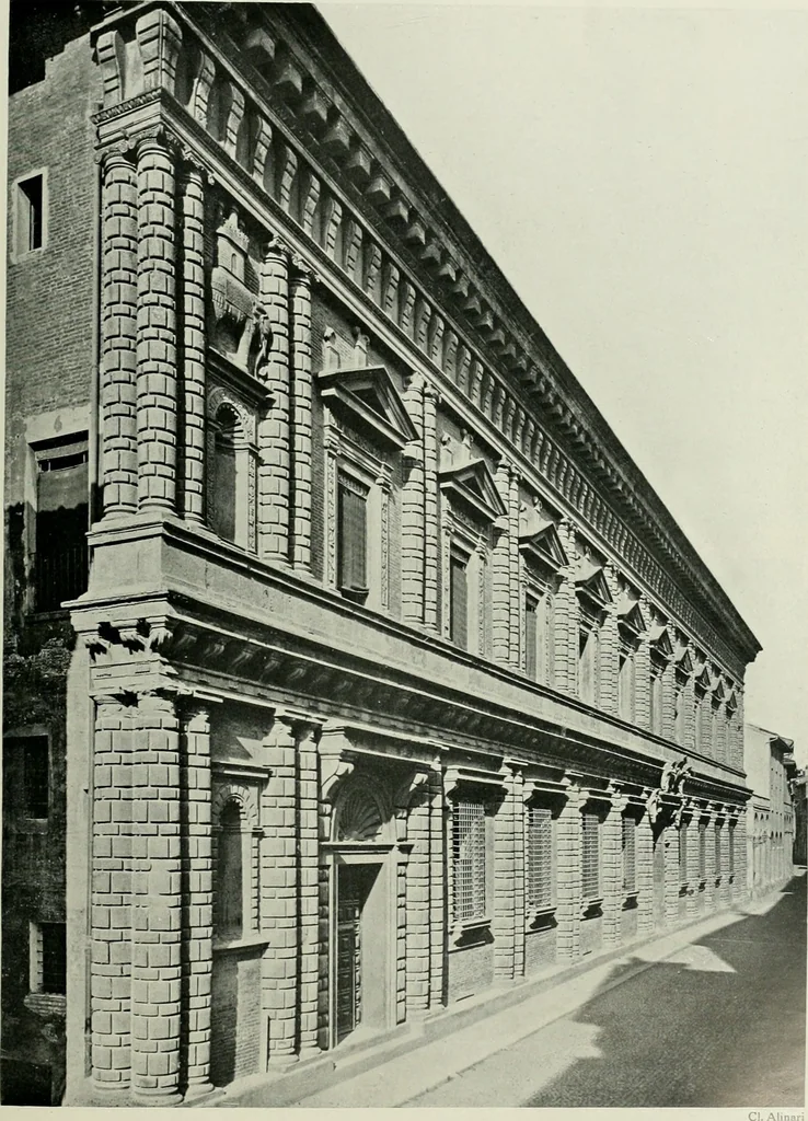 An illustration from L'architecture italienne au XVIe siècle, 1900, leaf 208