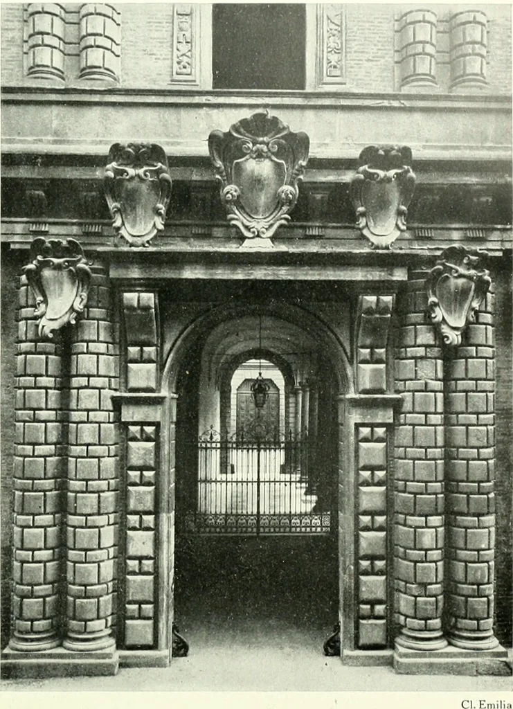 An illustration from L'architecture italienne au XVIe siècle, 1900, leaf 209