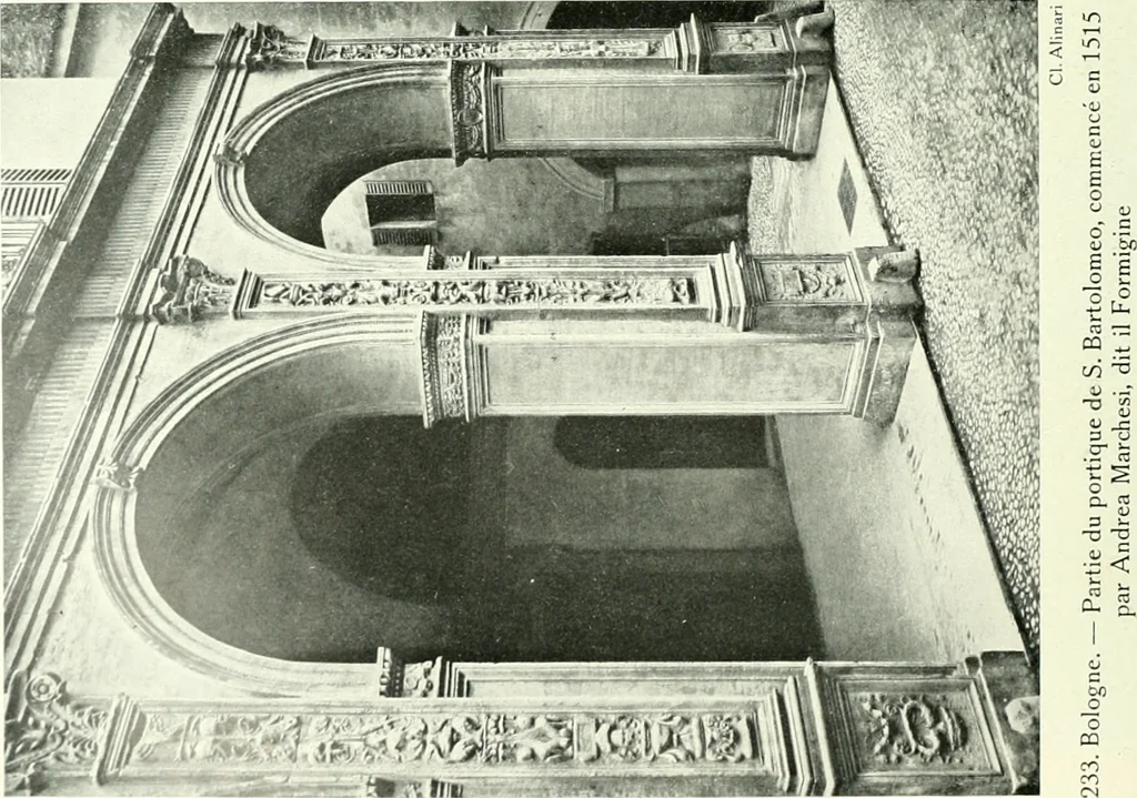 An illustration from L'architecture italienne au XVIe siècle, 1900, leaf 209