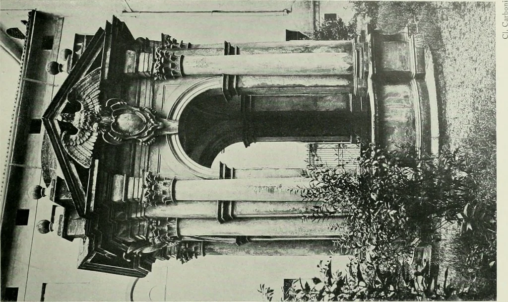 An illustration from L'architecture italienne au XVIe siècle, 1900, leaf 210