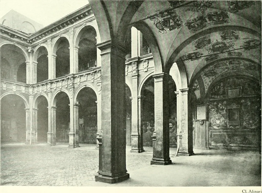 An illustration from L'architecture italienne au XVIe siècle, 1900, leaf 211