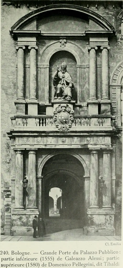 An illustration from L'architecture italienne au XVIe siècle, 1900, leaf 212