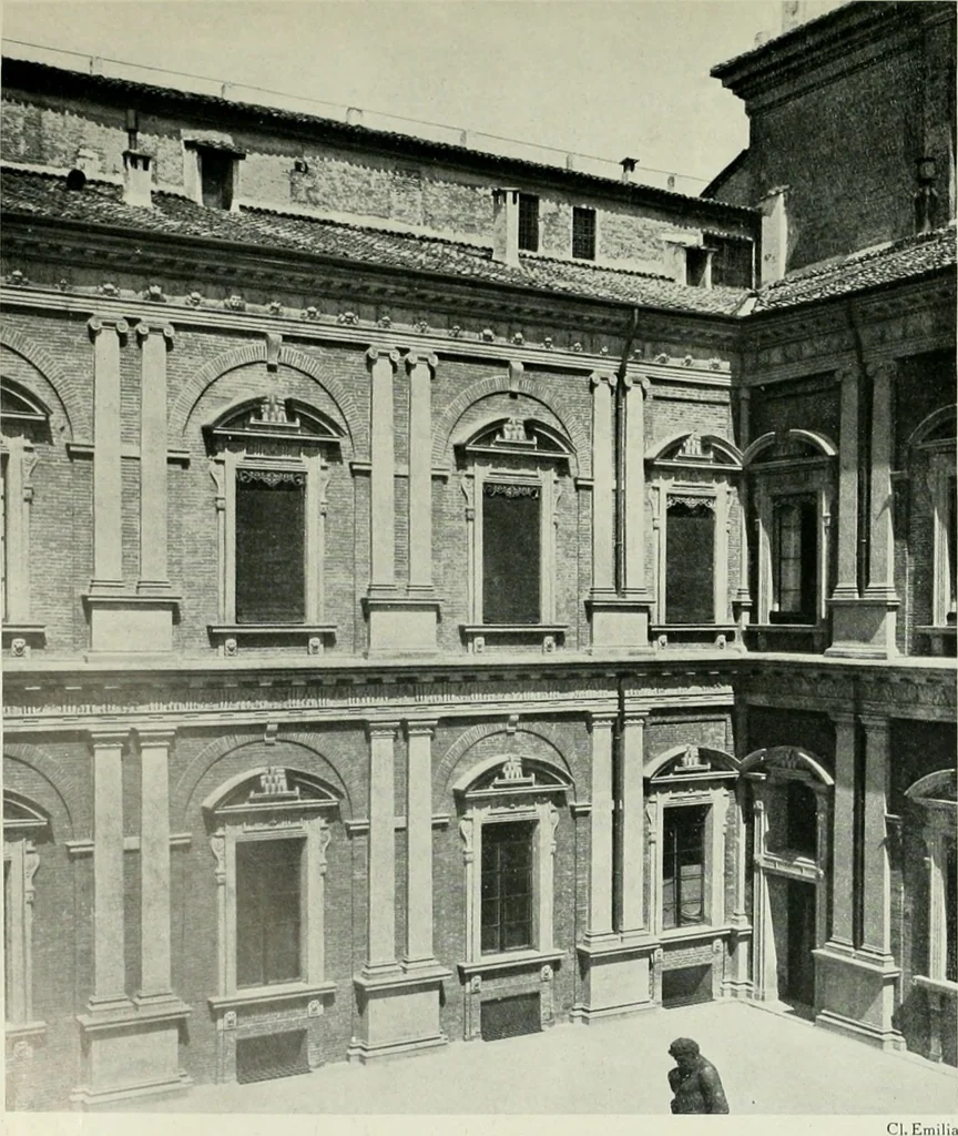 An illustration from L'architecture italienne au XVIe siècle, 1900, leaf 212