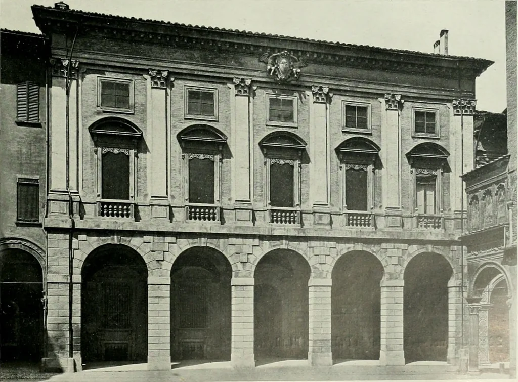 An illustration from L'architecture italienne au XVIe siècle, 1900, leaf 214