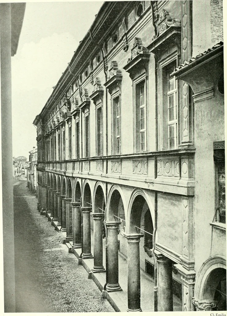 An illustration from L'architecture italienne au XVIe siècle, 1900, leaf 215