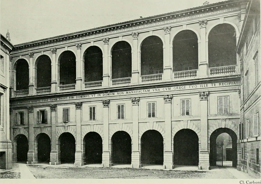 An illustration from L'architecture italienne au XVIe siècle, 1900, leaf 216