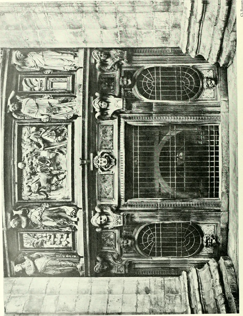 An illustration from L'architecture italienne au XVIe siècle, 1900, leaf 217
