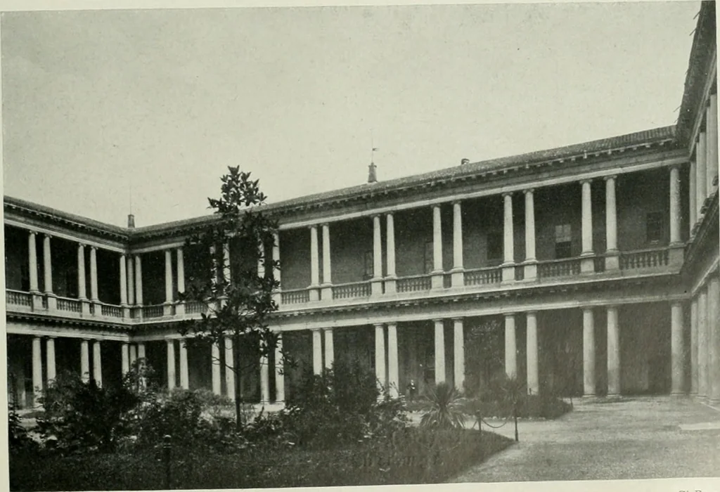 An illustration from L'architecture italienne au XVIe siècle, 1900, leaf 220