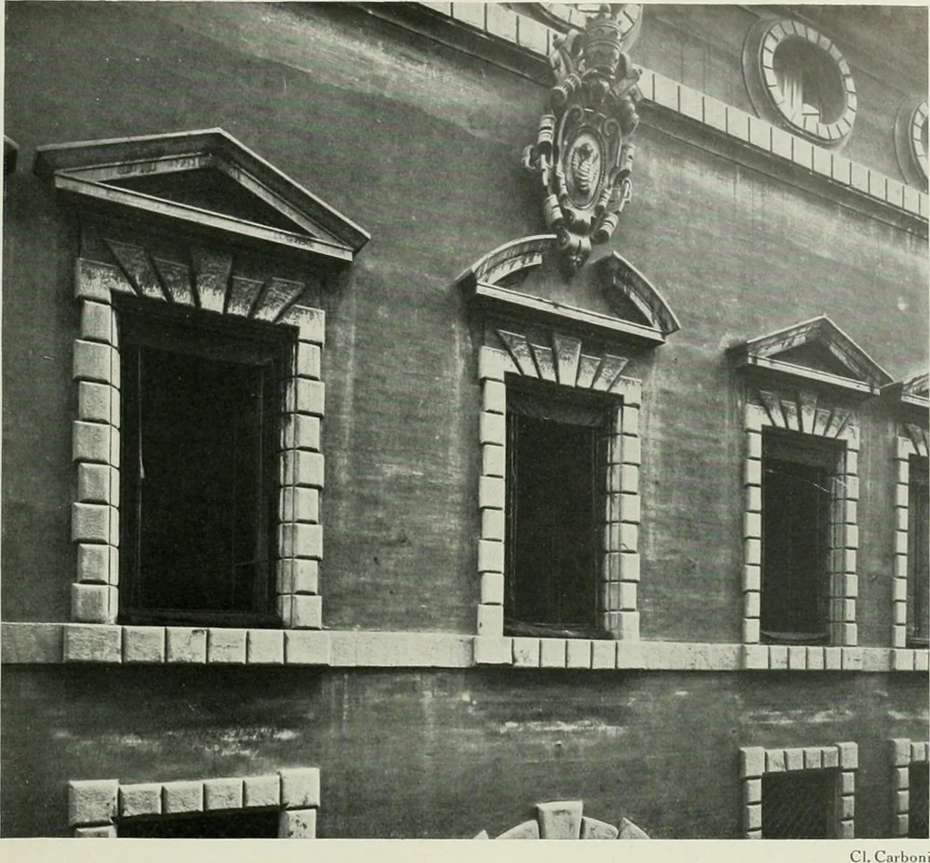 An illustration from L'architecture italienne au XVIe siècle, 1900, leaf 226