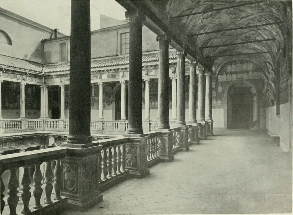 An illustration from L'architecture italienne au XVIe siècle, 1900, leaf 228