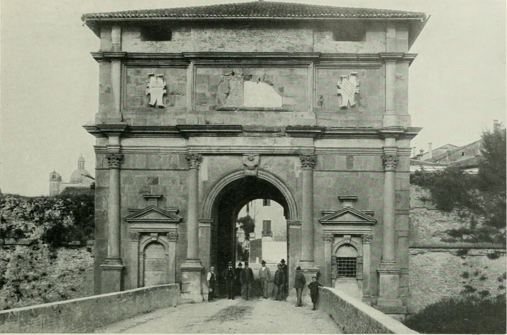 An illustration from L'architecture italienne au XVIe siècle, 1900, leaf 230