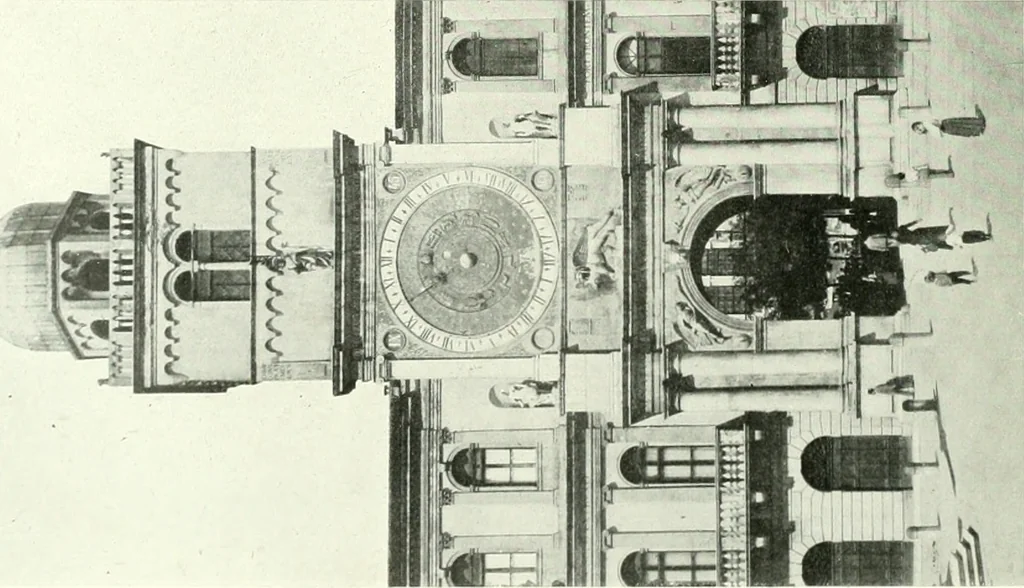 An illustration from L'architecture italienne au XVIe siècle, 1900, leaf 231