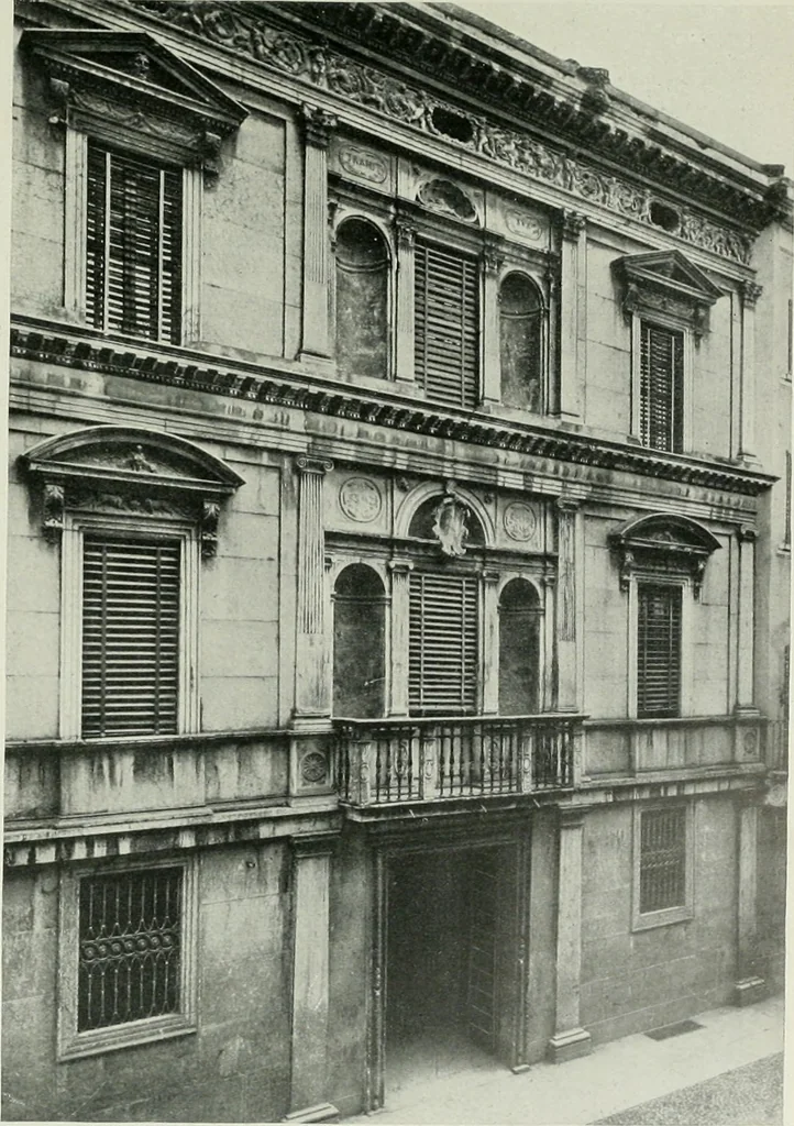 An illustration from L'architecture italienne au XVIe siècle, 1900, leaf 232