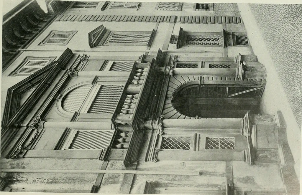 An illustration from L'architecture italienne au XVIe siècle, 1900, leaf 232