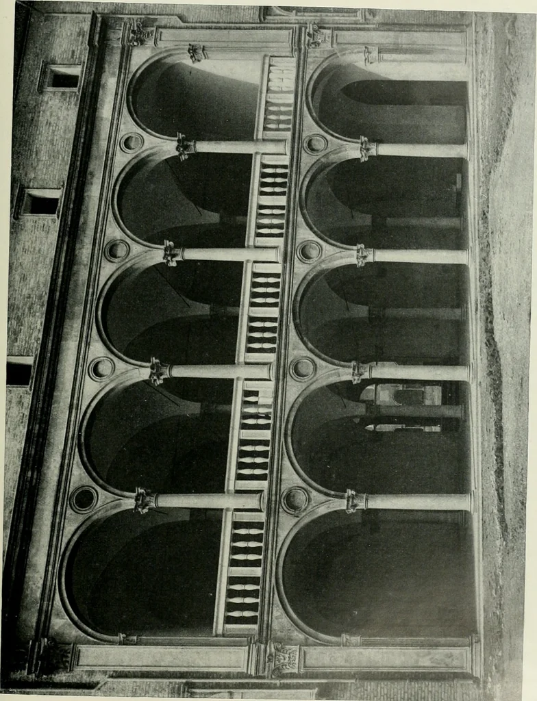 An illustration from L'architecture italienne au XVIe siècle, 1900, leaf 234