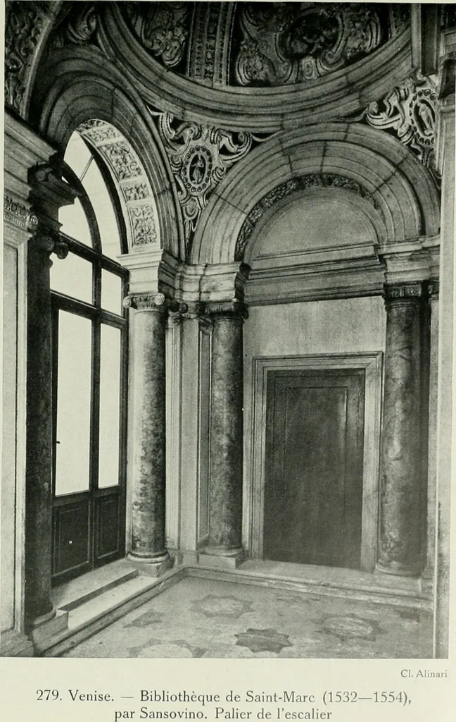 An illustration from L'architecture italienne au XVIe siècle, 1900, leaf 238