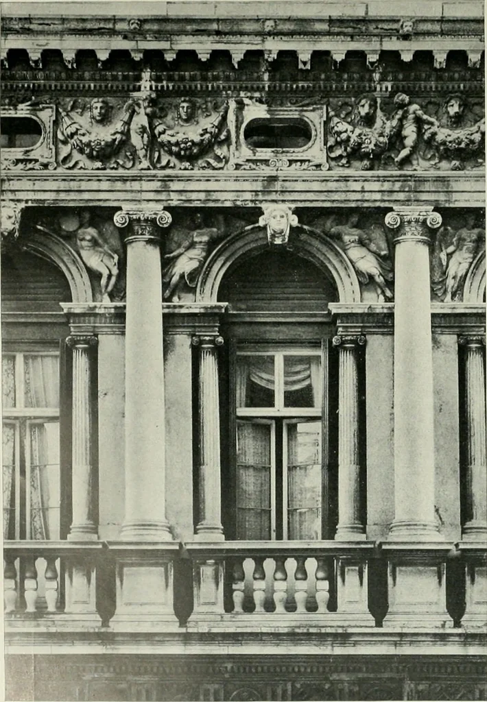 An illustration from L'architecture italienne au XVIe siècle, 1900, leaf 238