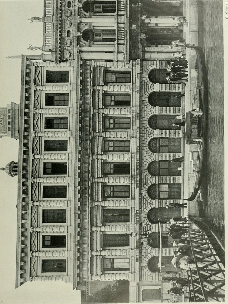 An illustration from L'architecture italienne au XVIe siècle, 1900, leaf 240