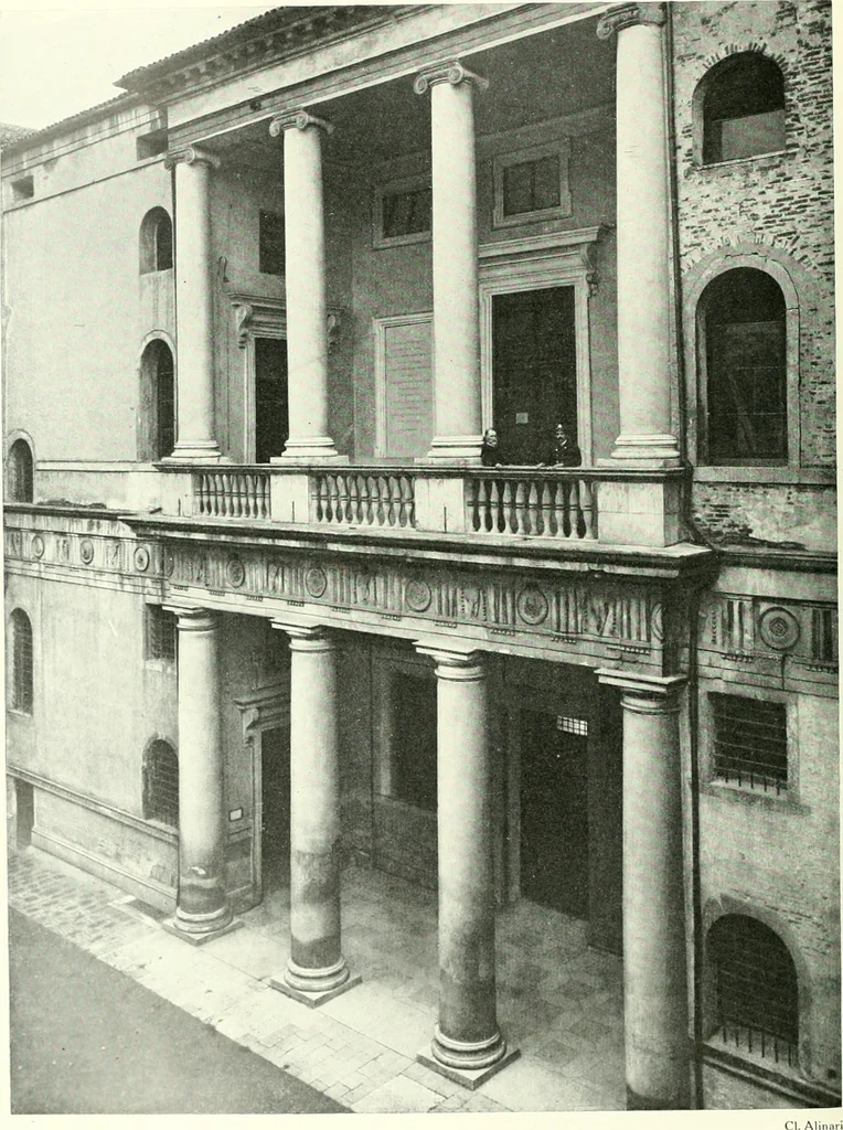An illustration from L'architecture italienne au XVIe siècle, 1900, leaf 253