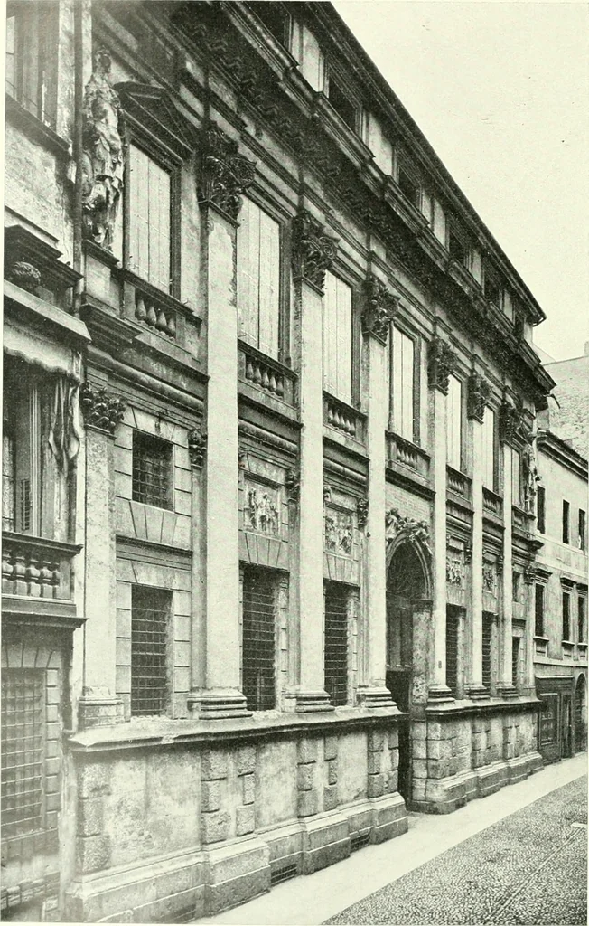An illustration from L'architecture italienne au XVIe siècle, 1900, leaf 255