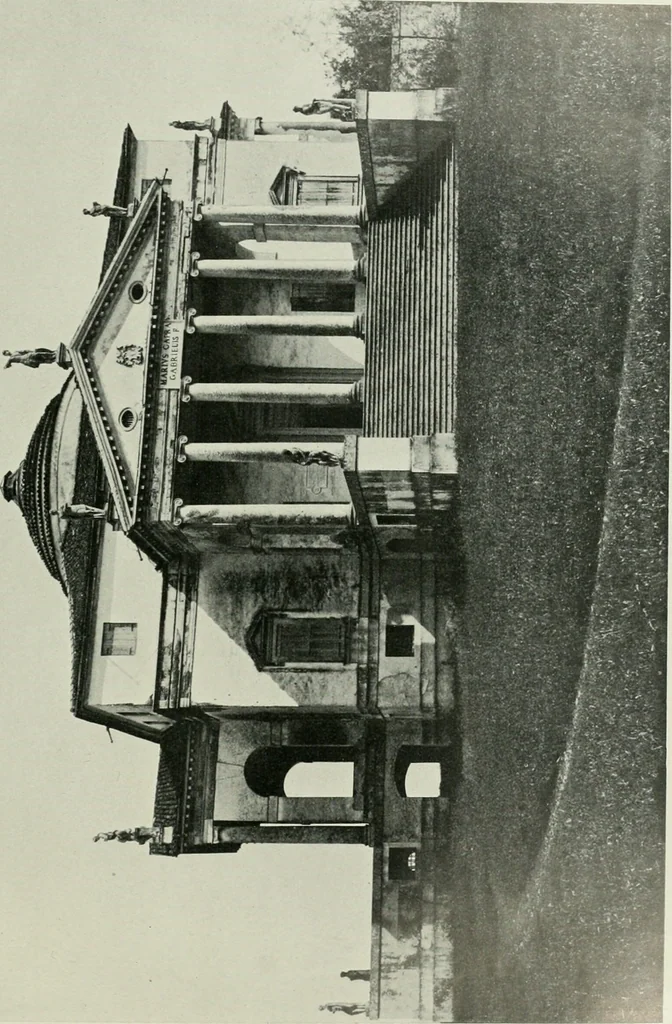 An illustration from L'architecture italienne au XVIe siècle, 1900, leaf 256