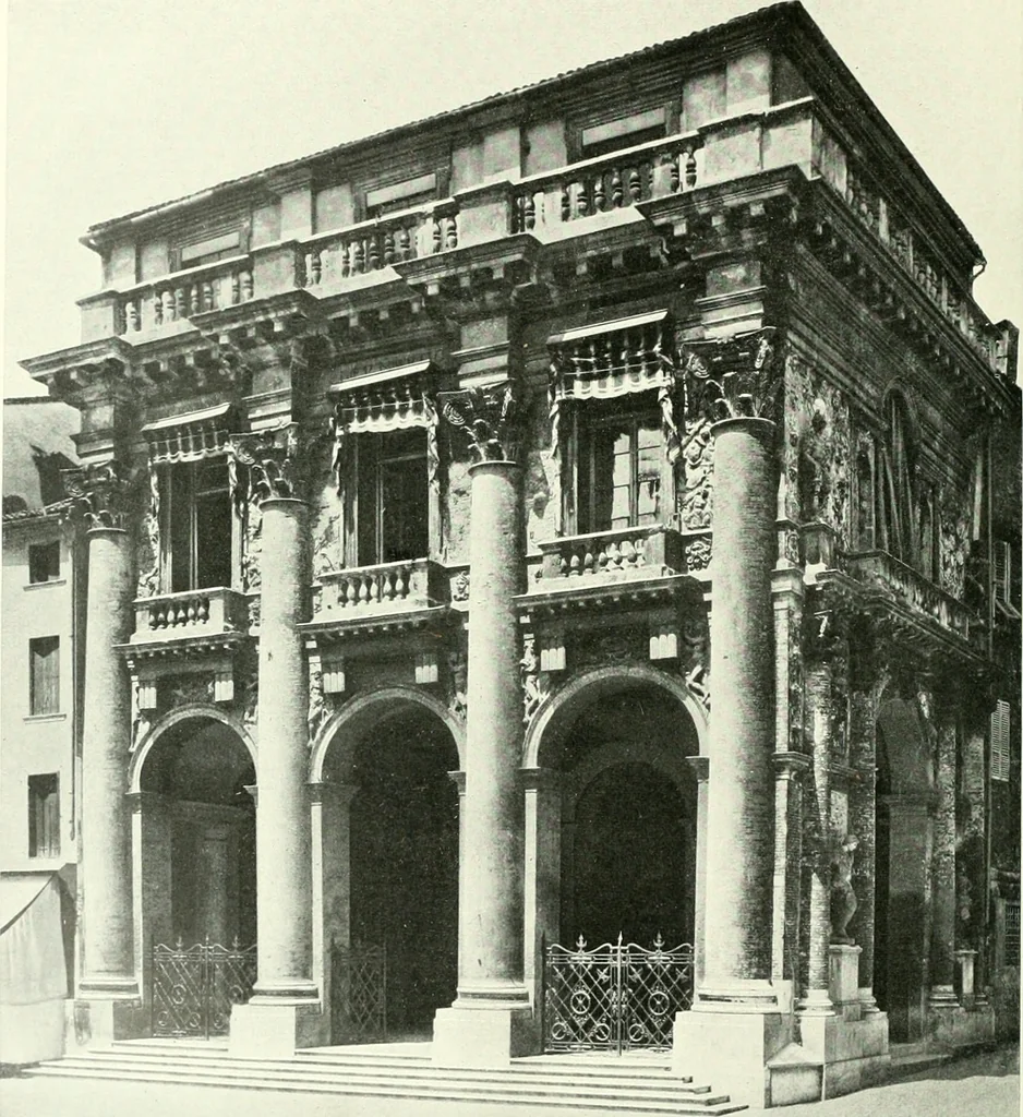 An illustration from L'architecture italienne au XVIe siècle, 1900, leaf 257