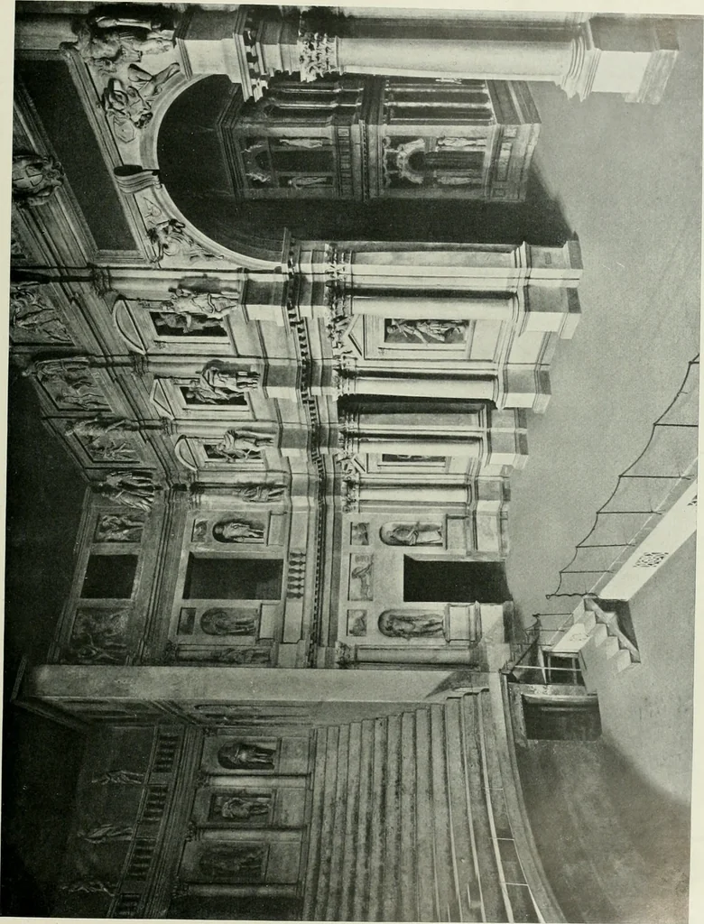 An illustration from L'architecture italienne au XVIe siècle, 1900, leaf 258