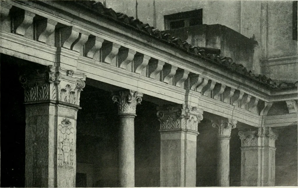 An illustration from L'architecture italienne au XVIe siècle, 1900, leaf 26