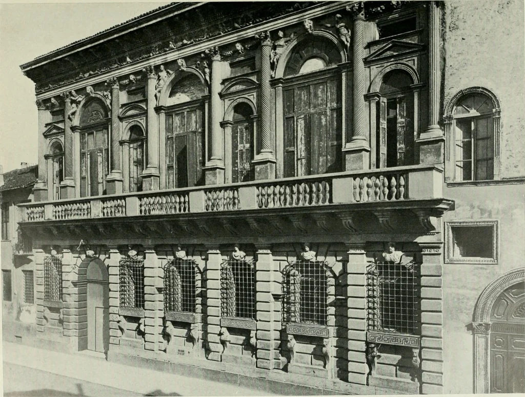 An illustration from L'architecture italienne au XVIe siècle, 1900, leaf 262