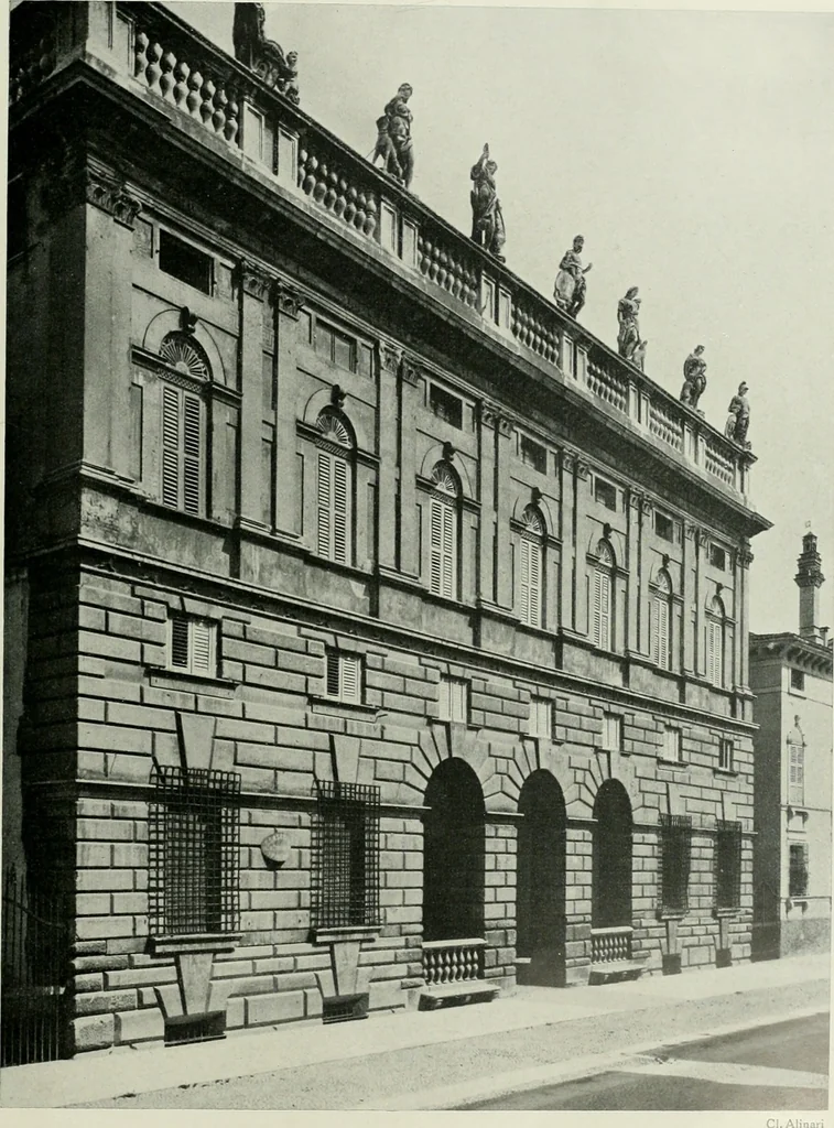 An illustration from L'architecture italienne au XVIe siècle, 1900, leaf 264