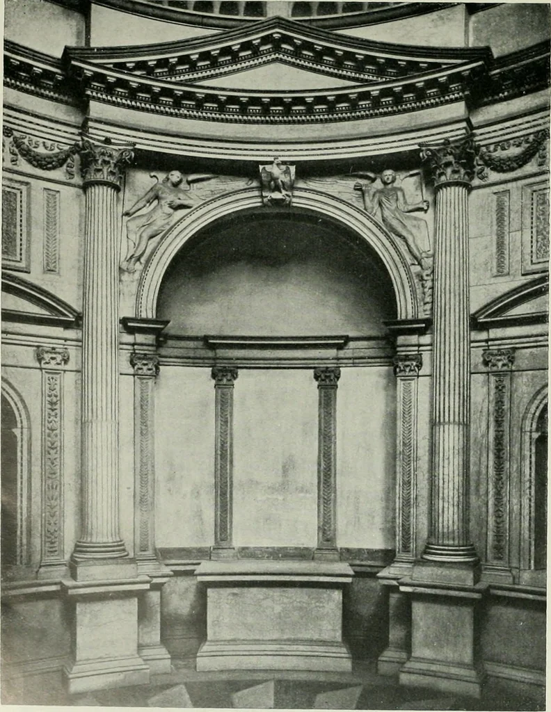 An illustration from L'architecture italienne au XVIe siècle, 1900, leaf 266