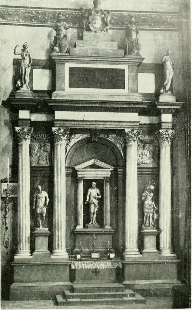 An illustration from L'architecture italienne au XVIe siècle, 1900, leaf 267