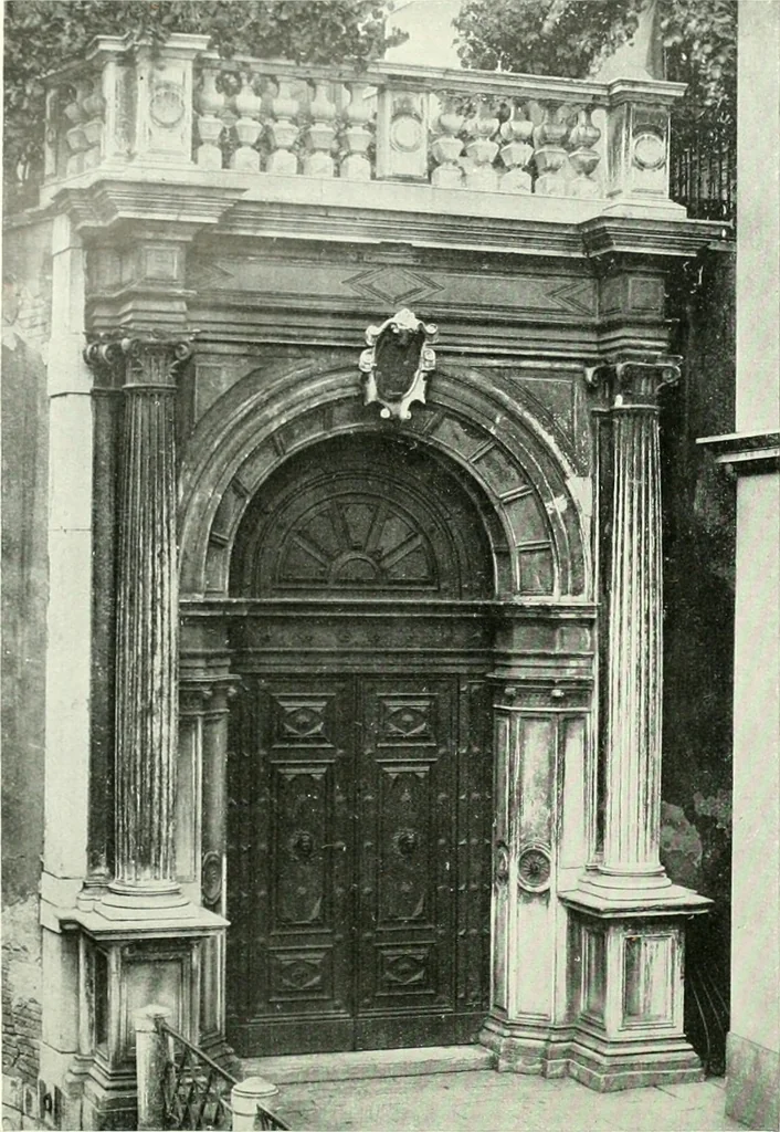 An illustration from L'architecture italienne au XVIe siècle, 1900, leaf 267