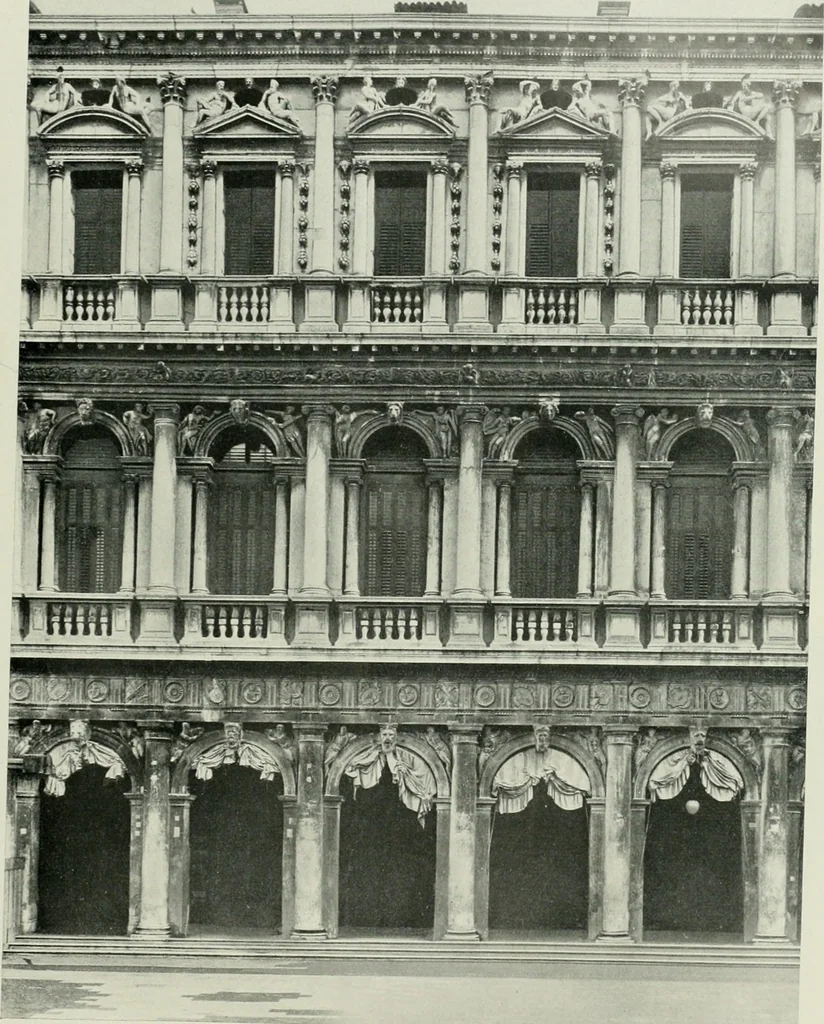 An illustration from L'architecture italienne au XVIe siècle, 1900, leaf 270