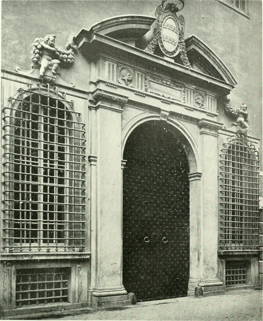 An illustration from L'architecture italienne au XVIe siècle, 1900, leaf 271