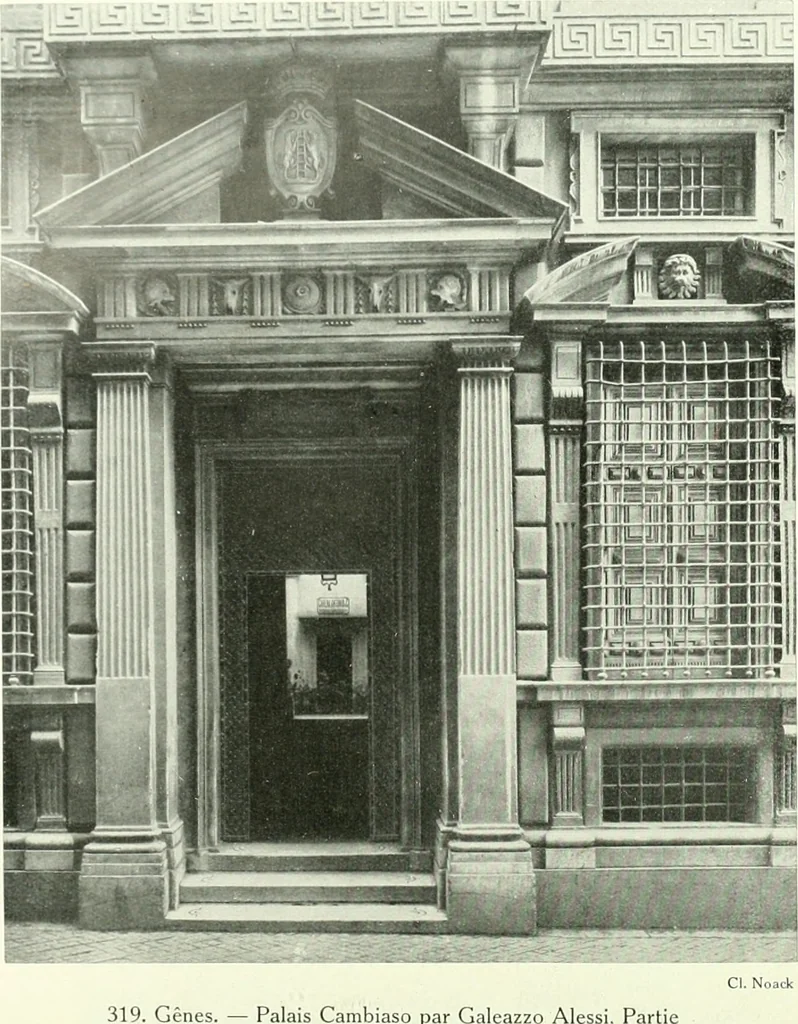 An illustration from L'architecture italienne au XVIe siècle, 1900, leaf 273