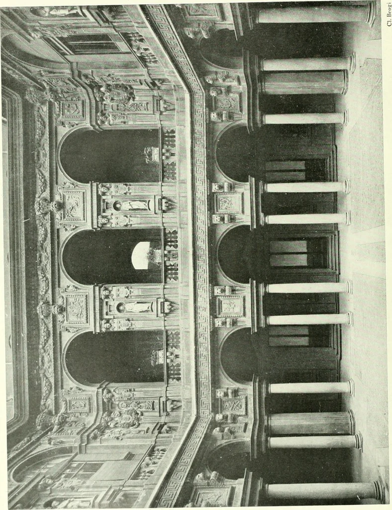 An illustration from L'architecture italienne au XVIe siècle, 1900, leaf 275