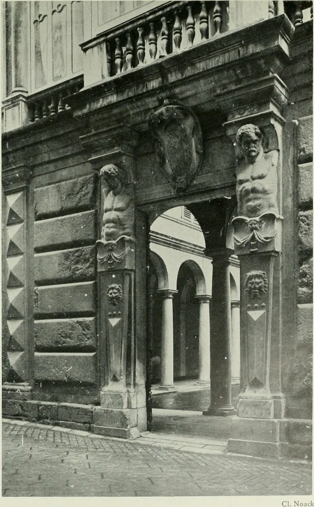 An illustration from L'architecture italienne au XVIe siècle, 1900, leaf 276