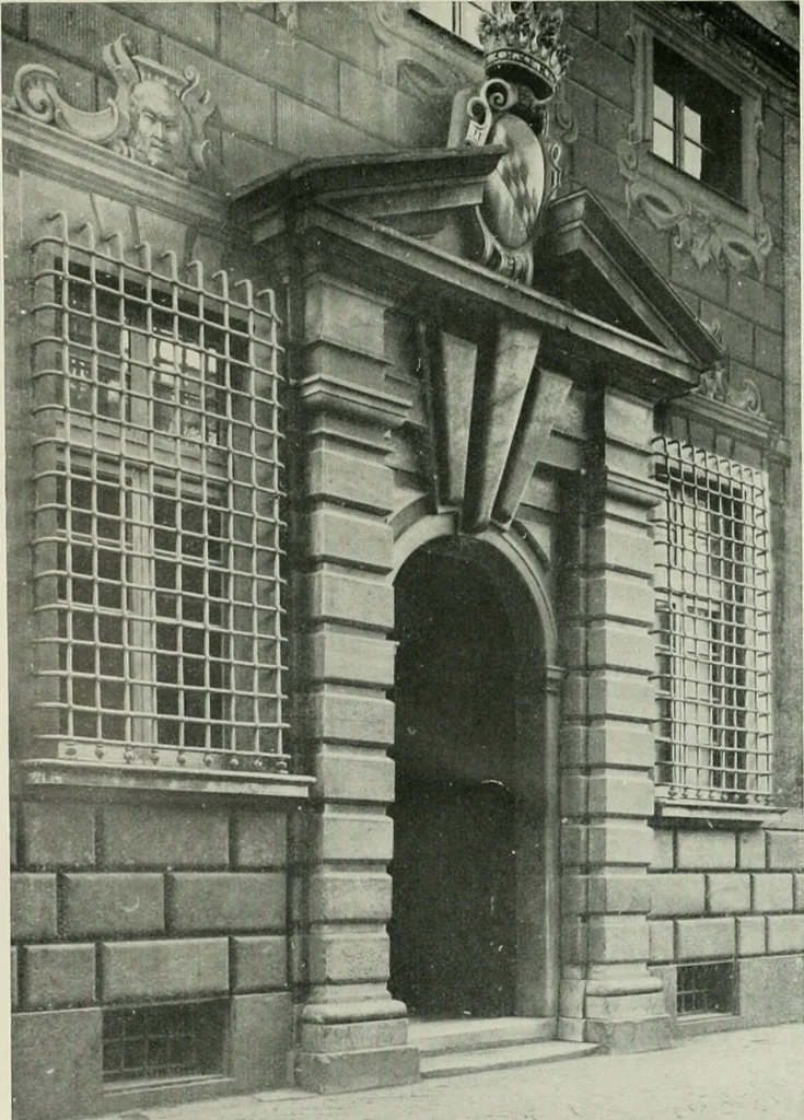 An illustration from L'architecture italienne au XVIe siècle, 1900, leaf 276