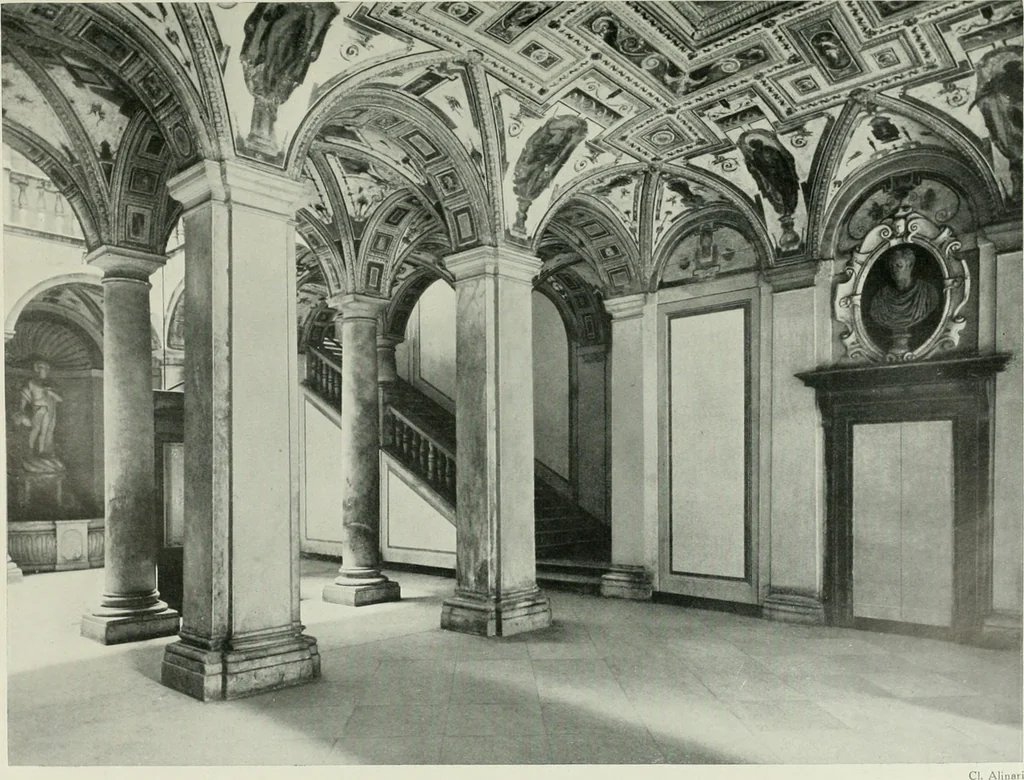 An illustration from L'architecture italienne au XVIe siècle, 1900, leaf 278