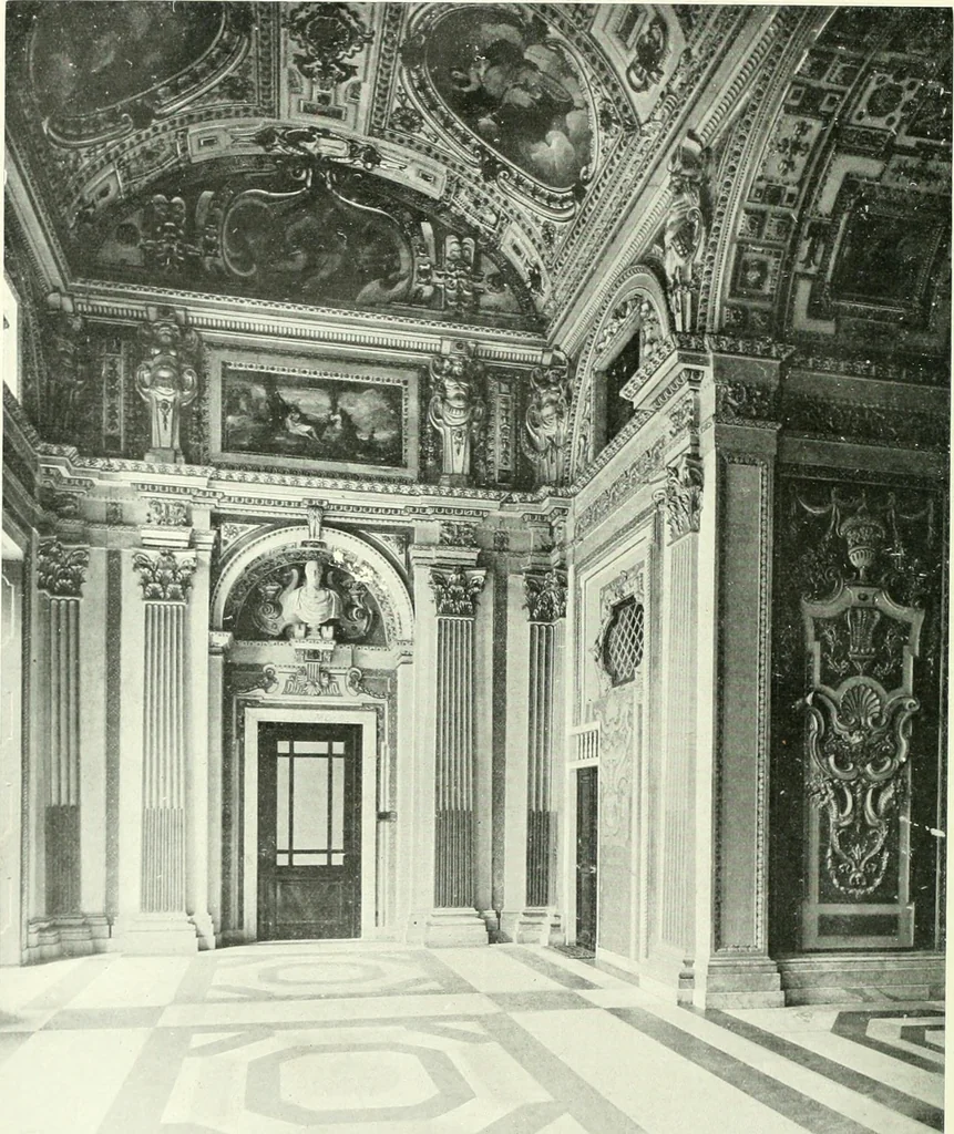 An illustration from L'architecture italienne au XVIe siècle, 1900, leaf 279