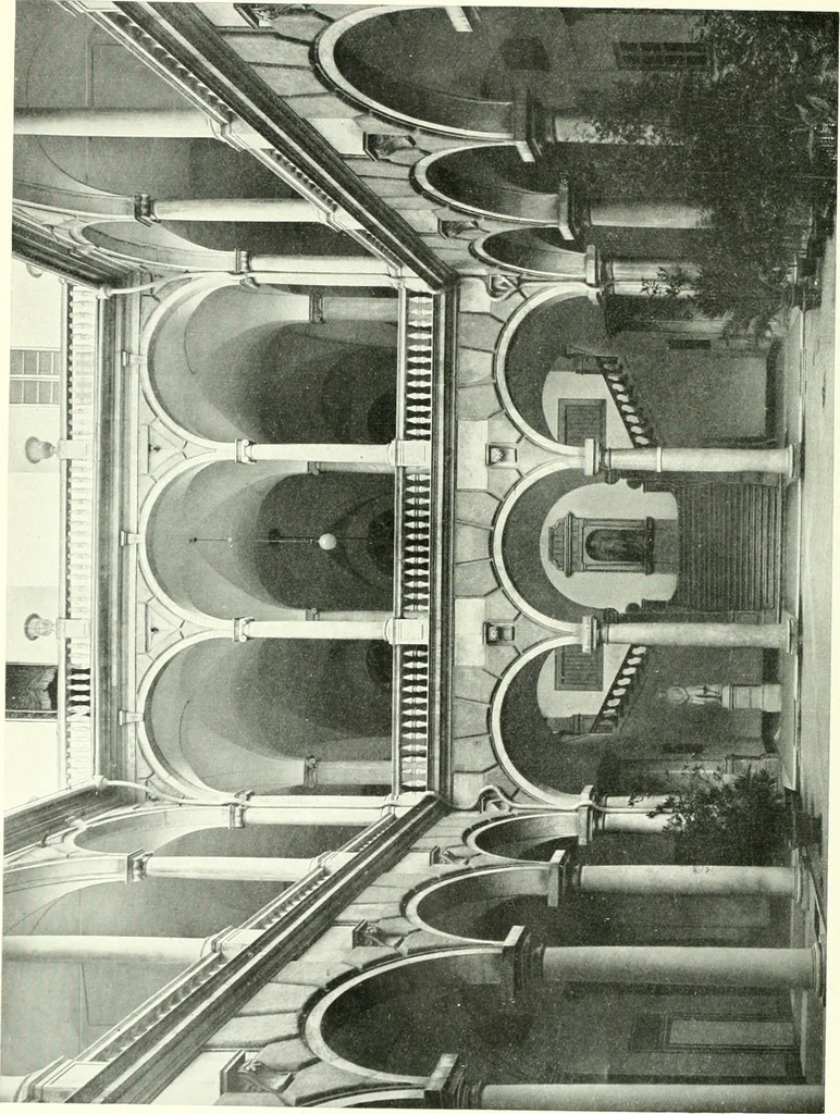 An illustration from L'architecture italienne au XVIe siècle, 1900, leaf 281