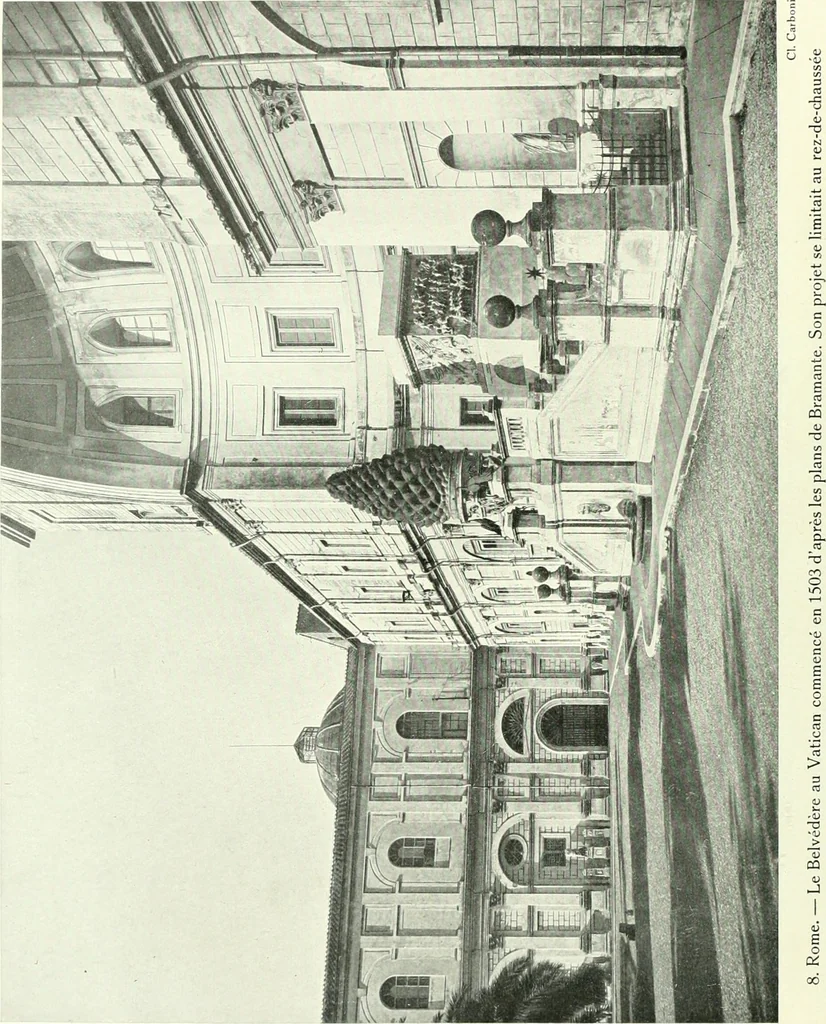 An illustration from L'architecture italienne au XVIe siècle, 1900, leaf 31